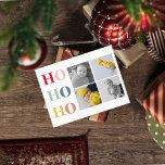 Collage Four Photos | Colorful HOHOHO  Postcard<br><div class="desc">Collage Four Photos | Colorful HOHOHO</div>