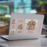 Collage Friend Photos | Happy Birthday Gift HP Laptop Skin<br><div class="desc">Collage Friend Photos | Happy Birthday Gift.Make your friend's birthday extra special with this custom-made gift featuring a collage of your favourite moments together! This personalized pink-themed birthday gift is available exclusively on Zazzle,  and it's the perfect way to show your friend how much they mean to you.</div>