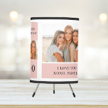 Collage Friend Photos | Happy Birthday Gift Tripod Lamp<br><div class="desc">Collage Friend Photos | Happy Birthday Gift.Make your friend's birthday extra special with this custom-made gift featuring a collage of your favourite moments together! This personalized pink-themed birthday gift is available exclusively on Zazzle,  and it's the perfect way to show your friend how much they mean to you.</div>