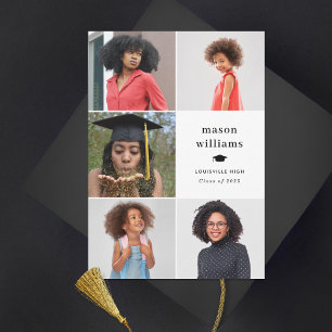 Collage Grad Photo Announcement