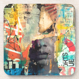 Collage Head Coaster