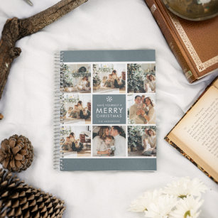 Collage Holiday Photos   Merry Christmas   Gift Planner