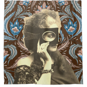 Collage Masked Lady Countess Castiglione