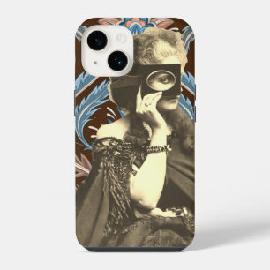 Collage Masked Lady Countess Castiglione iPhone 14 Case
