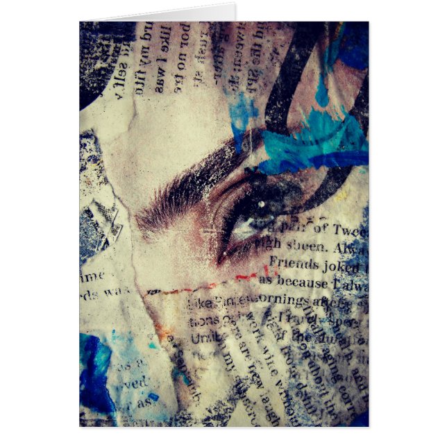 Collage médiatique mixte (Devant)