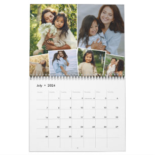Collage mensuel de photos 6 Calendrier des photos 