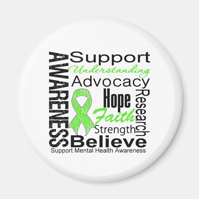 Collage - Mental Health Awareness Magnet (Front)