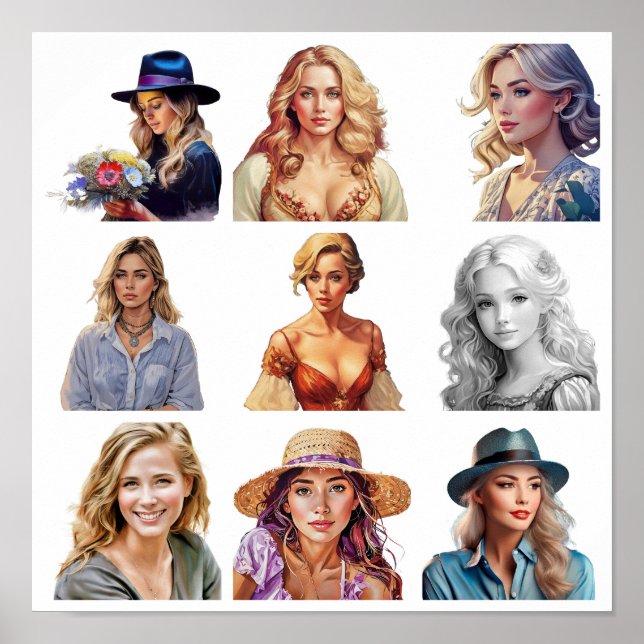 Collage of beauty poster (Front)