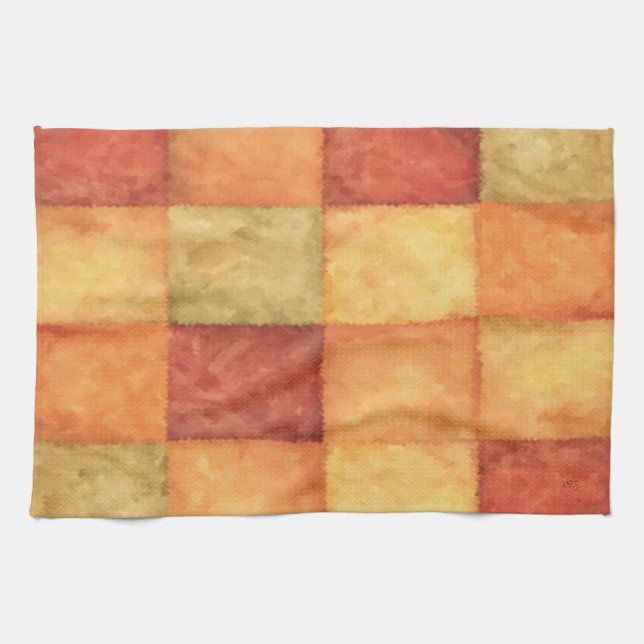 Collage of Colours M Kitchen Towel (Horizontal)