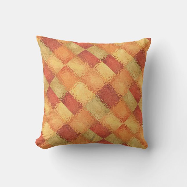 Collage of Colours SG Throw Pillow (Front)