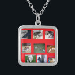 Collage of Moira, Riley, and Tyler Silver Plated Necklace<br><div class="desc">Magnet with Collage of Moira,  Riley,  and Tyler</div>