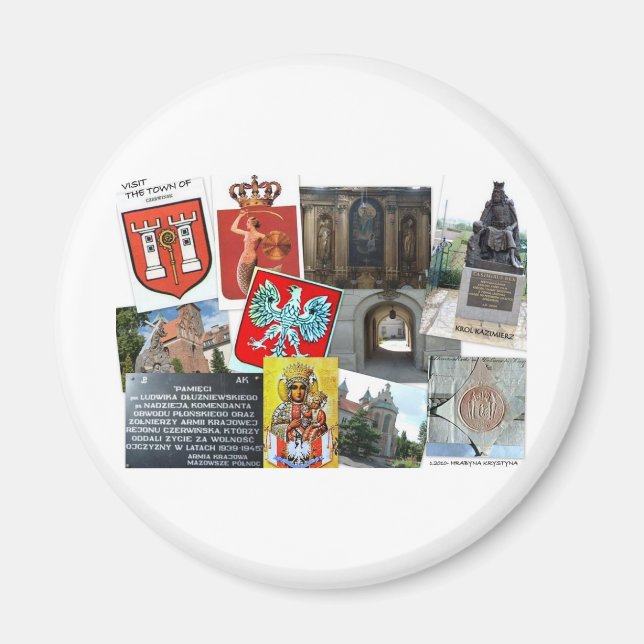 COLLAGE OF POLAND MAGNET (Front)