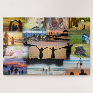 Collage of Your Family Photos Jigsaw Puzzle