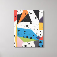 Collage Paper Black Dots
