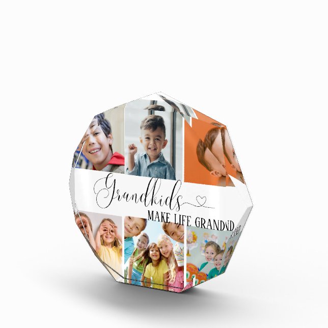 Collage Petits-Enfants Pour Blocs Photo Cadeau Gra (Droite)
