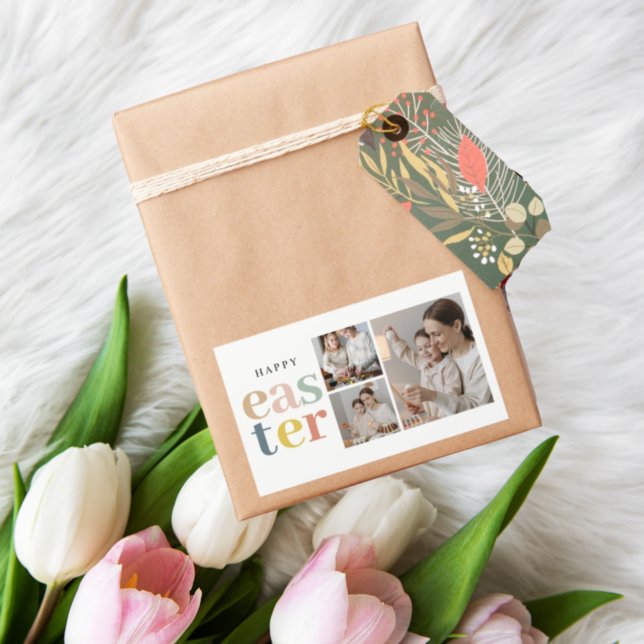 Collage Photo And Colourful Easter | Holiday Gift Sticker (Creator Uploaded)