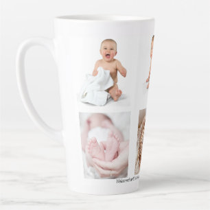 Collage photo bébé Latte Mug