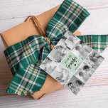 Collage Photo Best Grandpa Ever Pastel Mint Gift Favour Tags<br><div class="desc">This beautiful collage photo is the perfect way to express your love for your grandpa. Featuring the heartfelt message "We love you grandpa" in elegant lettering against a soothing pastel mint background, this piece captures the warmth and affection you feel for your grandpa. The collage design allows you to include...</div>
