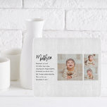 Collage Photo & Best Mother Quote Lovely Gift Cutting Board<br><div class="desc">Collage Photo & Best Mother Quote Lovely Gift. Best Personalized Gift For Mothers day,  Christmas,  Woman's day or Mom Birthday. Surprise Mom With a Gift That’s As Amazing As She Is.</div>