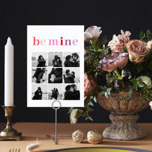 Collage Photo   Colourful Be Mine Valentine Gift