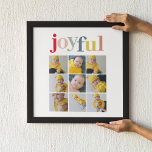 Collage Photo | Colourful Joyful Holiday Gift Canvas Print<br><div class="desc">Capture the vibrant spirit of the holiday season with our Colourful Joyful Holiday Collage Photo Gift Collection, exclusively available on Zazzle! Whether you're looking to spread holiday cheer or create lasting memories, our unique and personalized products are the perfect choice.hether you're celebrating Christmas, Hanukkah, Kwanzaa, or simply the joys of...</div>
