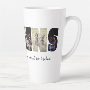 Collage photo Cousins Latte Mug