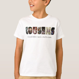 Collage photo Cousins T-shirt enfant