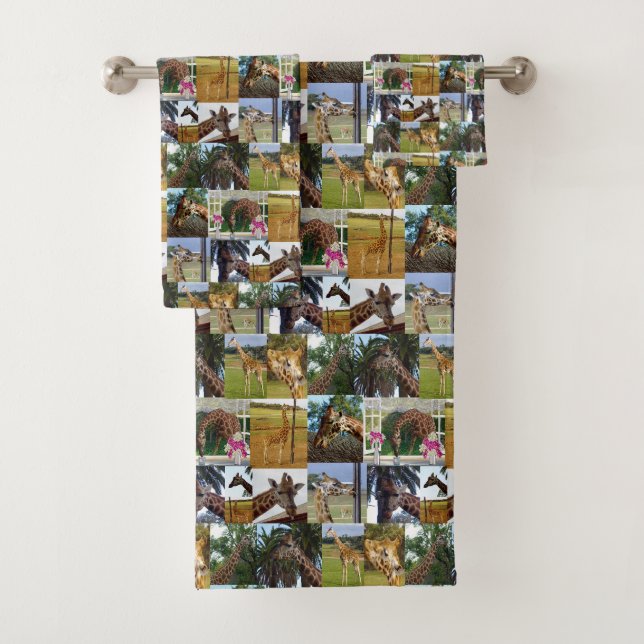Collage photo de Giraffe, (En situation)