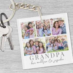 Collage photo de grand-père