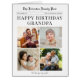 Collage photo du journal Carte d'anniversaire