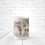 Collage Photo & Grandma Kitchen Is Always Open Coffee Mug<br><div class="desc">Looking for the perfect gift for your grandma, or for anyone who loves spending time in the kitchen? Look no further than this unique and customizable product! Featuring a beautiful collage of your favourite photos, this design is sure to capture your memories and make them last. And with the charming...</div>