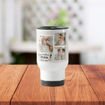 Collage Photo & Grandma Kitchen Is Always Open Travel Mug<br><div class="desc">Looking for the perfect gift for your grandma, or for anyone who loves spending time in the kitchen? Look no further than this unique and customizable product! Featuring a beautiful collage of your favourite photos, this design is sure to capture your memories and make them last. And with the charming...</div>