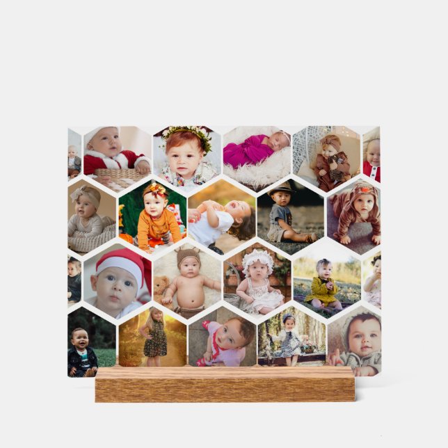 Collage photo Hexagon (Recto)