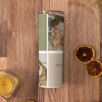 Collage Photo Modern Best Dad Ever Gift