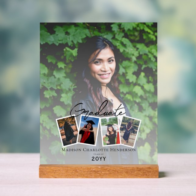 Collage photo moderne Gardiens de graduation | BLA (Neutre)