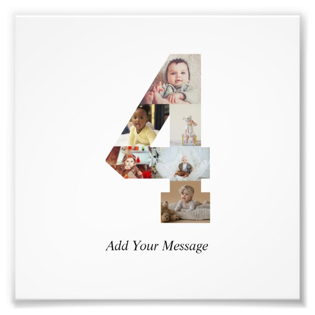 Collage photo noir et blanc numéro 4 (Devant)