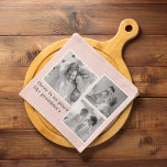 Collage Photo Pastel Pink Best Grandma Gift Kitchen Towel<br><div class="desc">Looking for the perfect gift for your grandmother? Consider a beautiful collage photo in pastel pink tones. This sentimental and thoughtful gift is perfect for any occasion, from birthdays to Mother's Day and beyond. The collage photo can be customized to include pictures of your grandmother's loved ones, including her children,...</div>