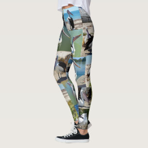 Collage photo Pélican, Dames Leggings