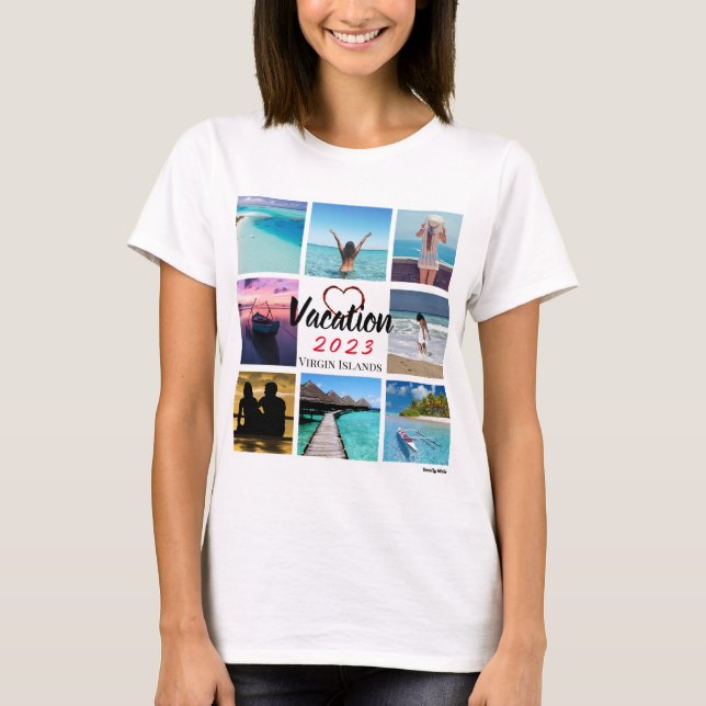 Collage Photo Personalized T-Shirt (Front)