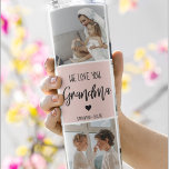 Collage Photo Pink We Love You Grandma Best Gift Thermal Tumbler<br><div class="desc">"Collage Photo Pink We Love You Grandma Best Gift" could refer to a sentimental and personalized gift for a grandmother. This gift may include a collection of photos arranged in a collage format, set against a pink background to add a touch of warmth and femininity. The collage could be created...</div>