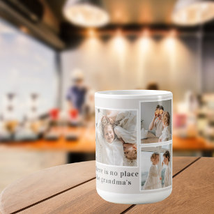 Collage Photo & Quote Best Grandma Gift Coffee Mug