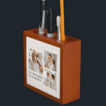 Collage Photo & Quote Best Grandma Gift Desk Organizer<br><div class="desc">A Collage Photo & Quote Best Grandma Gift is a thoughtful and personalized present for a beloved grandmother. This gift typically includes a collage of photos that feature the grandma, her children, grandchildren, and other loved ones. The photos are arranged in a creative and artistic manner, with different sizes and...</div>