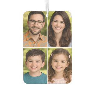 Collage Photos Family Memories  Air Freshener
