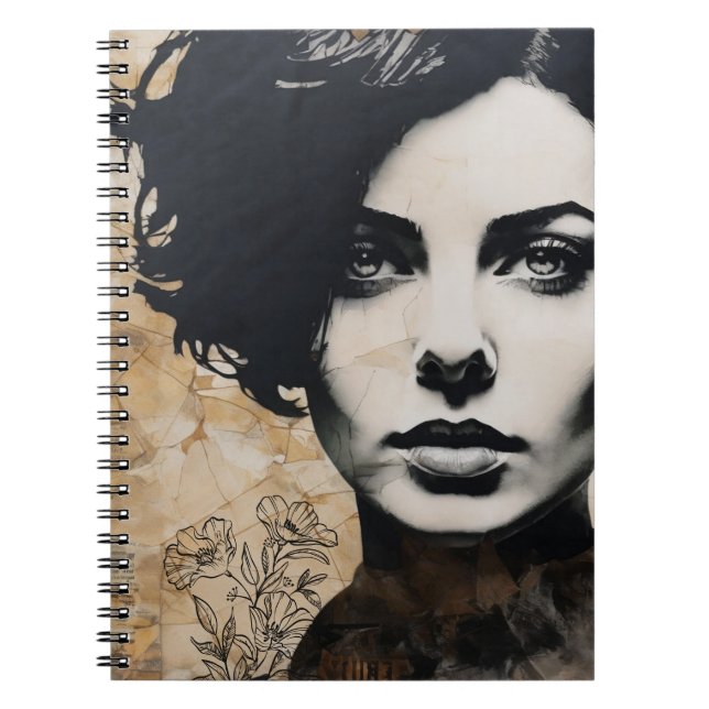 Collage Portrait | Notebook Journal (Front)
