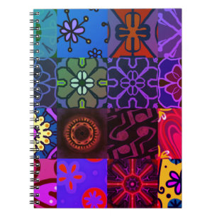 Collage Print 2  Notebook