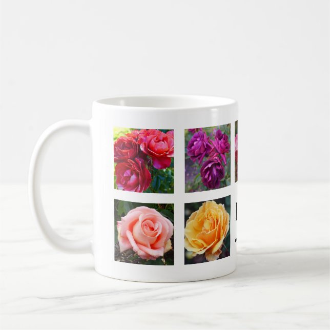 Collage rose #1 Mug (Gauche)