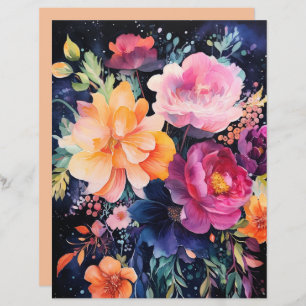 Collage Roses Peoney