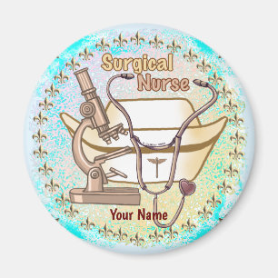 Collage Surgical Nurse aimant