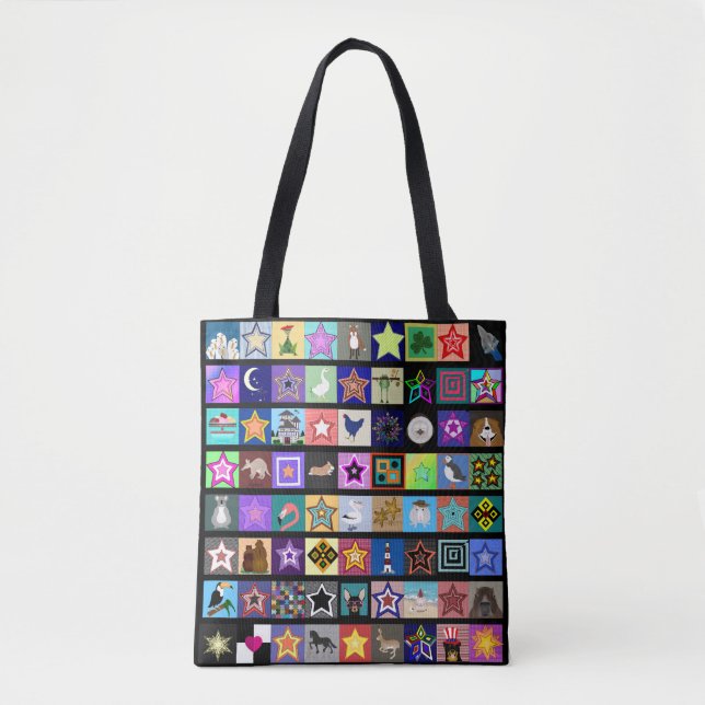 Collage Tote Bag (Front)