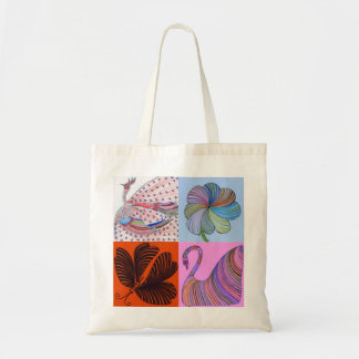Collage tote bag by Daisy